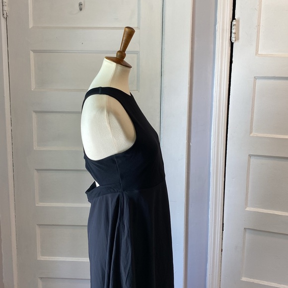 NWT Athleta Black Hybrid Support Winona Midi Dress, Size LP - Picture 10 of 14